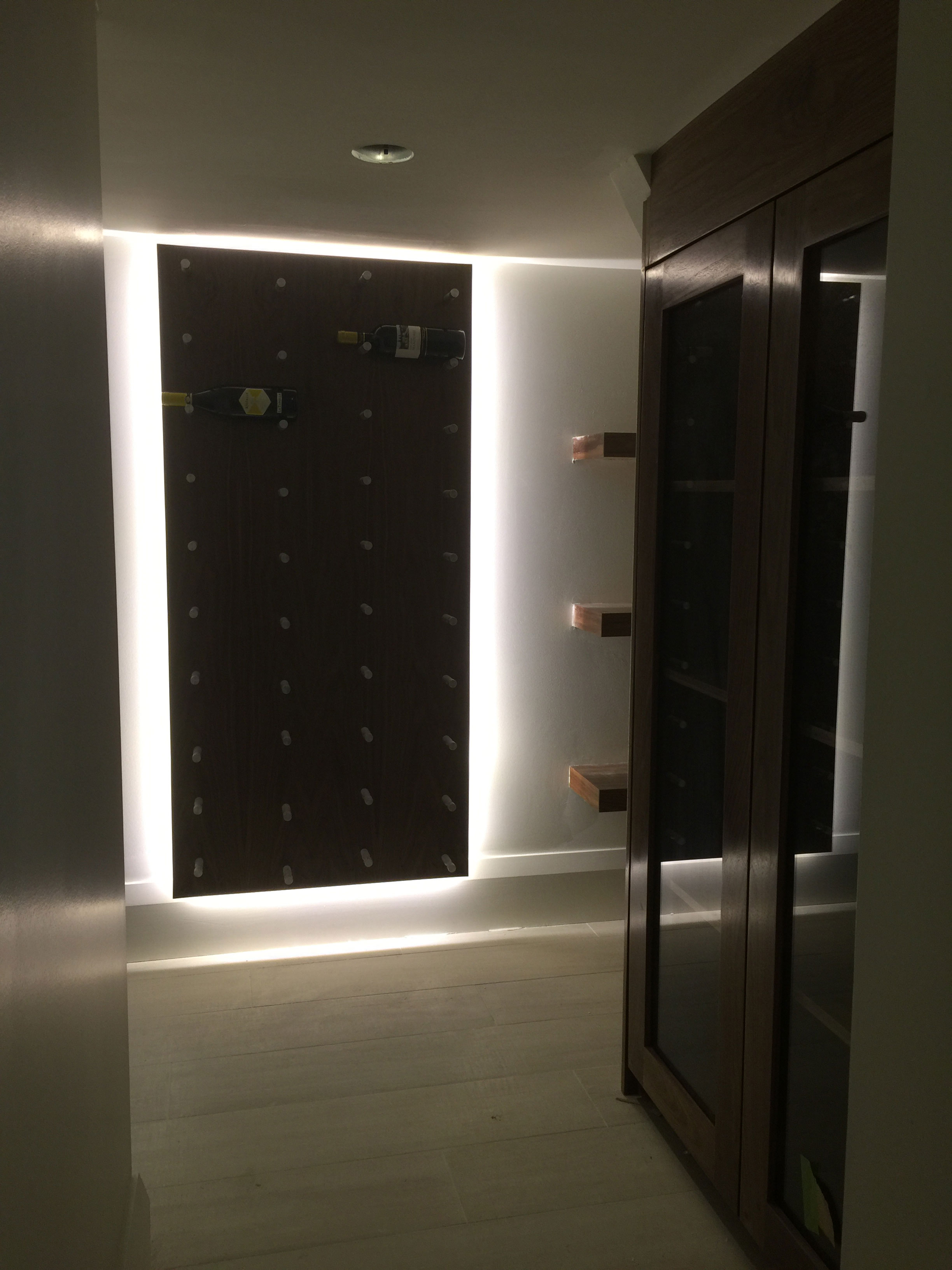 1--Walnut-dispaly-wine-rack---entrance-to-wine-cellar